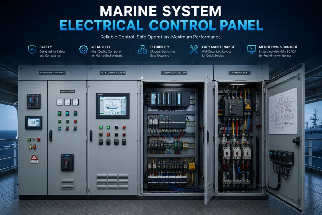 Marine System Electrical Control Panel
