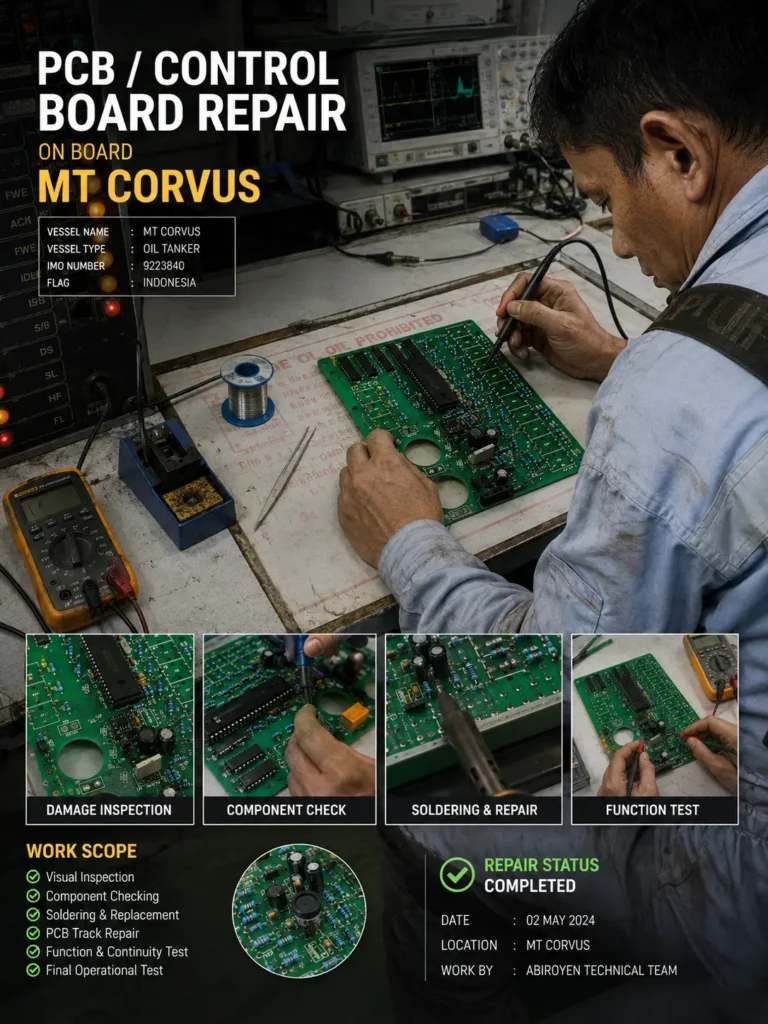 PCB control board repair