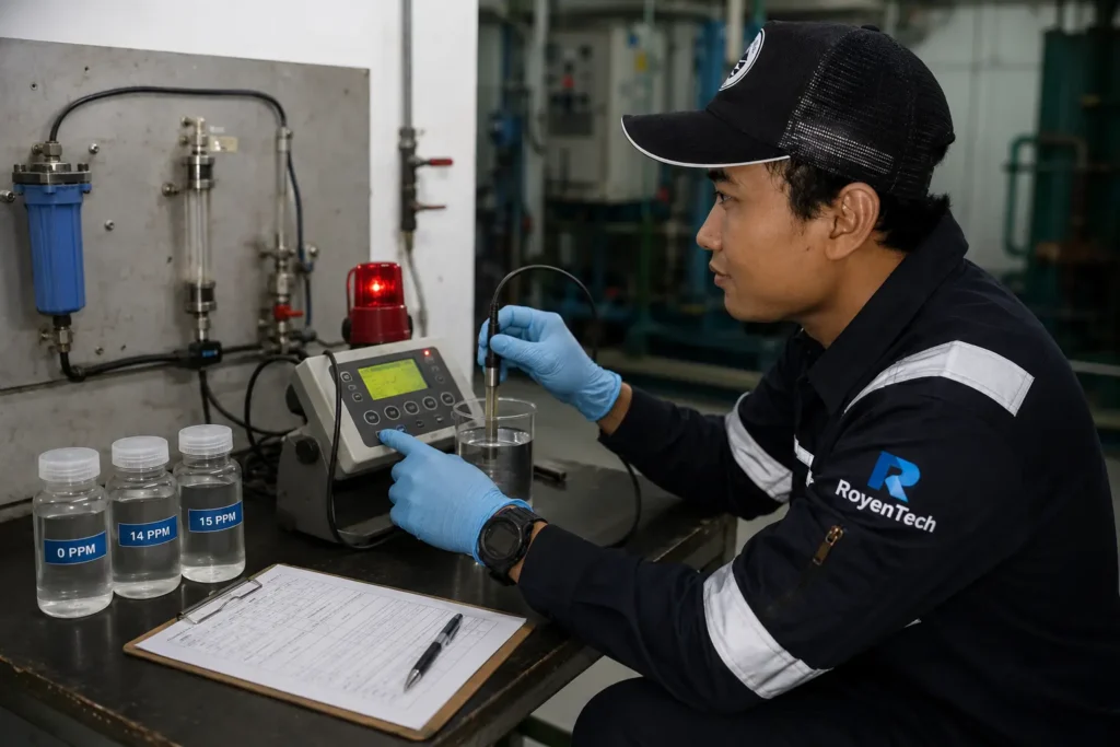 PPM Meter Calibration Process