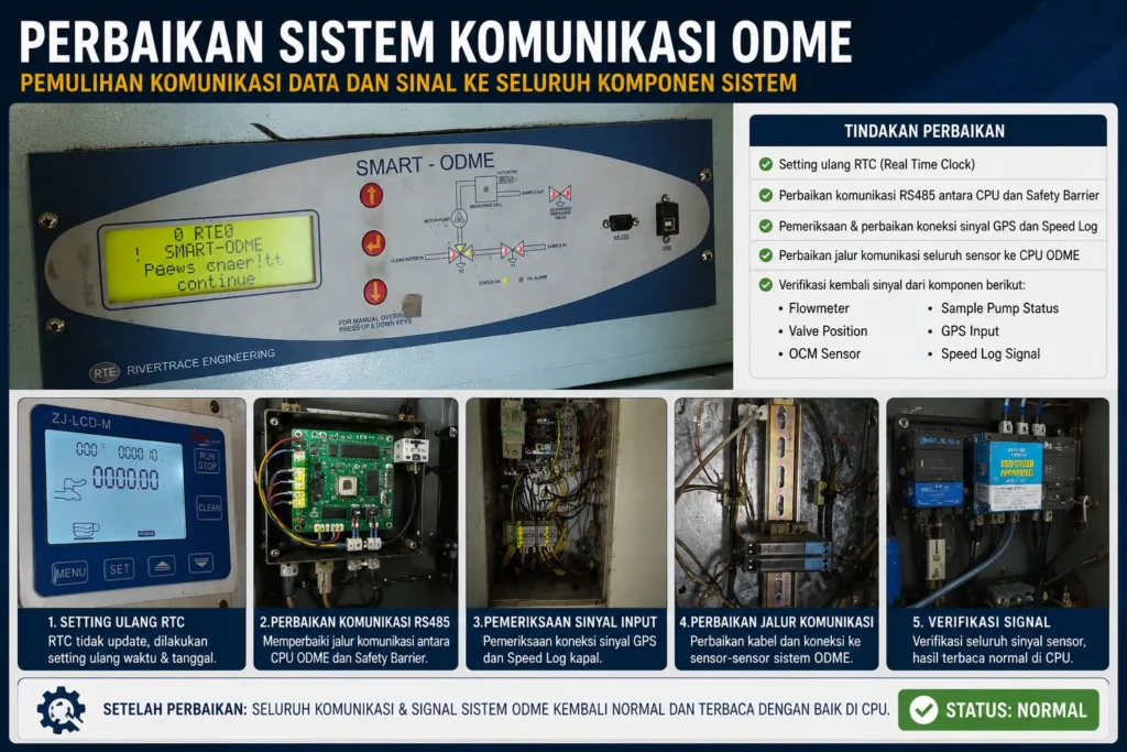 Perbaikan Sistem Komunikasi ODME